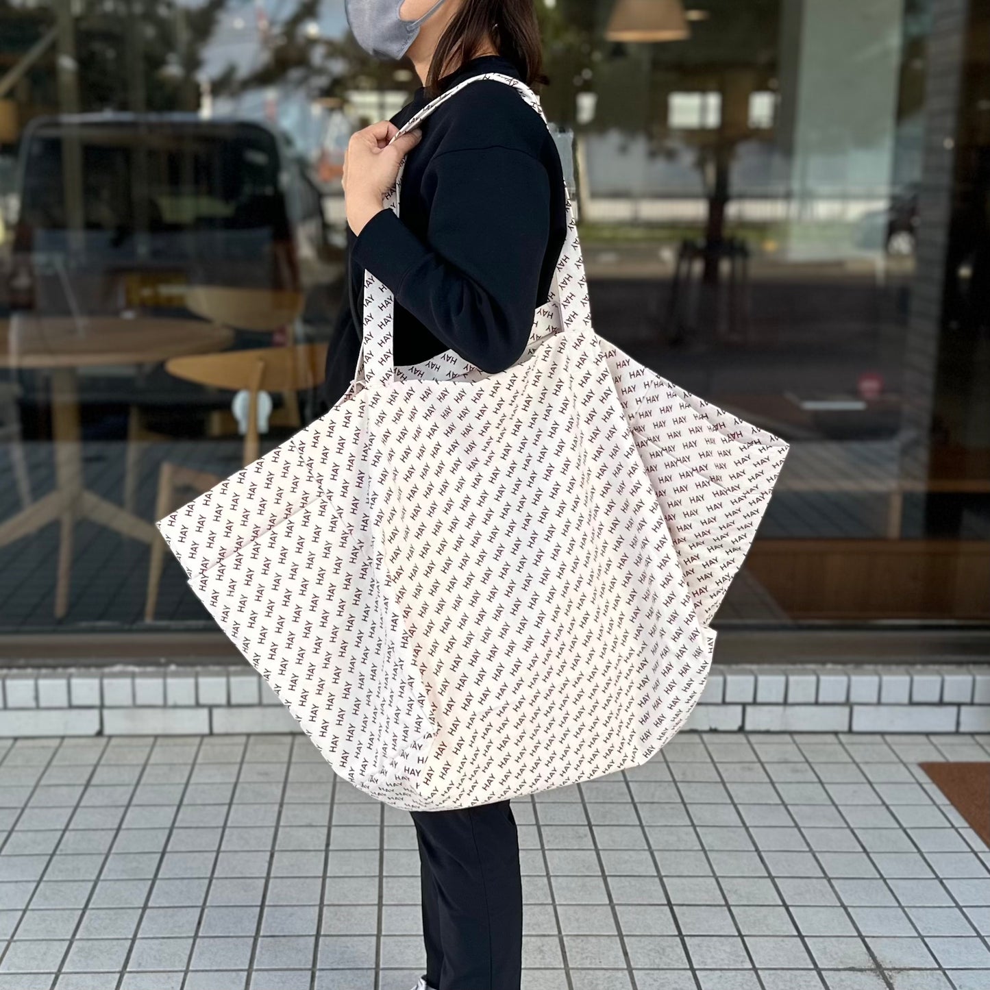 HAY LOGO WEEKEND BAG | ヘイ ロゴ ウィークエンド バッグ