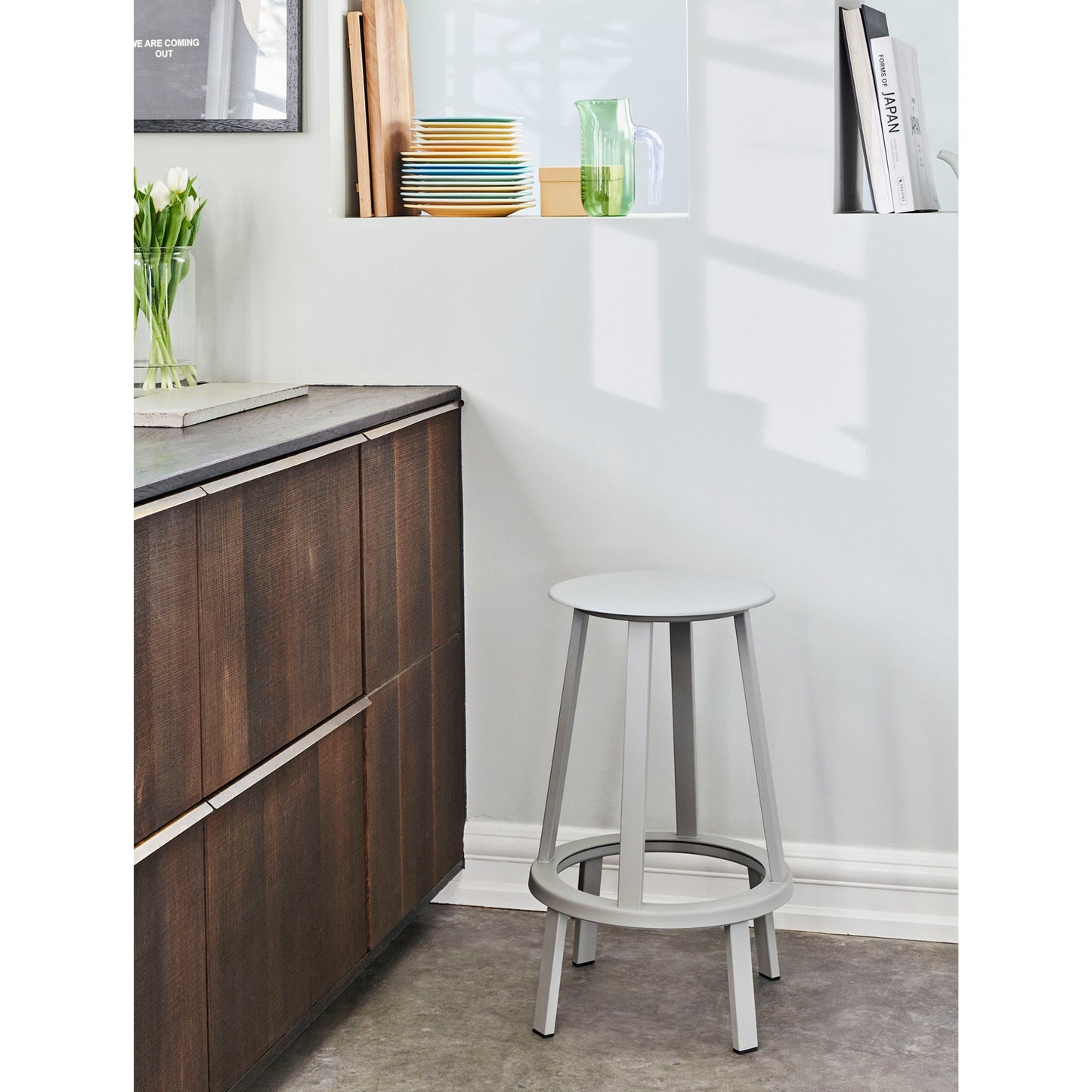 REVOLVER BAR STOOL LOW | リボルバーバースツールロー