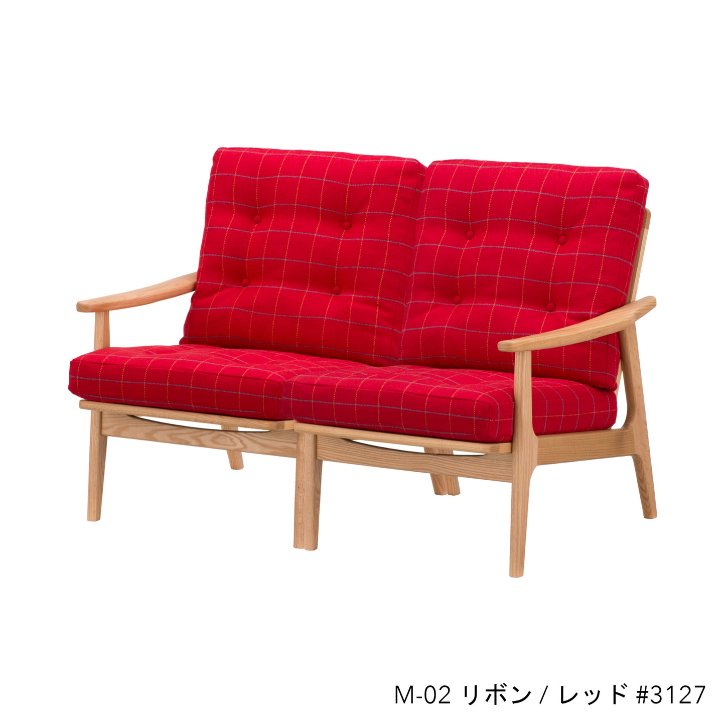 オークフレームチェア | ハイバック 2シーター
