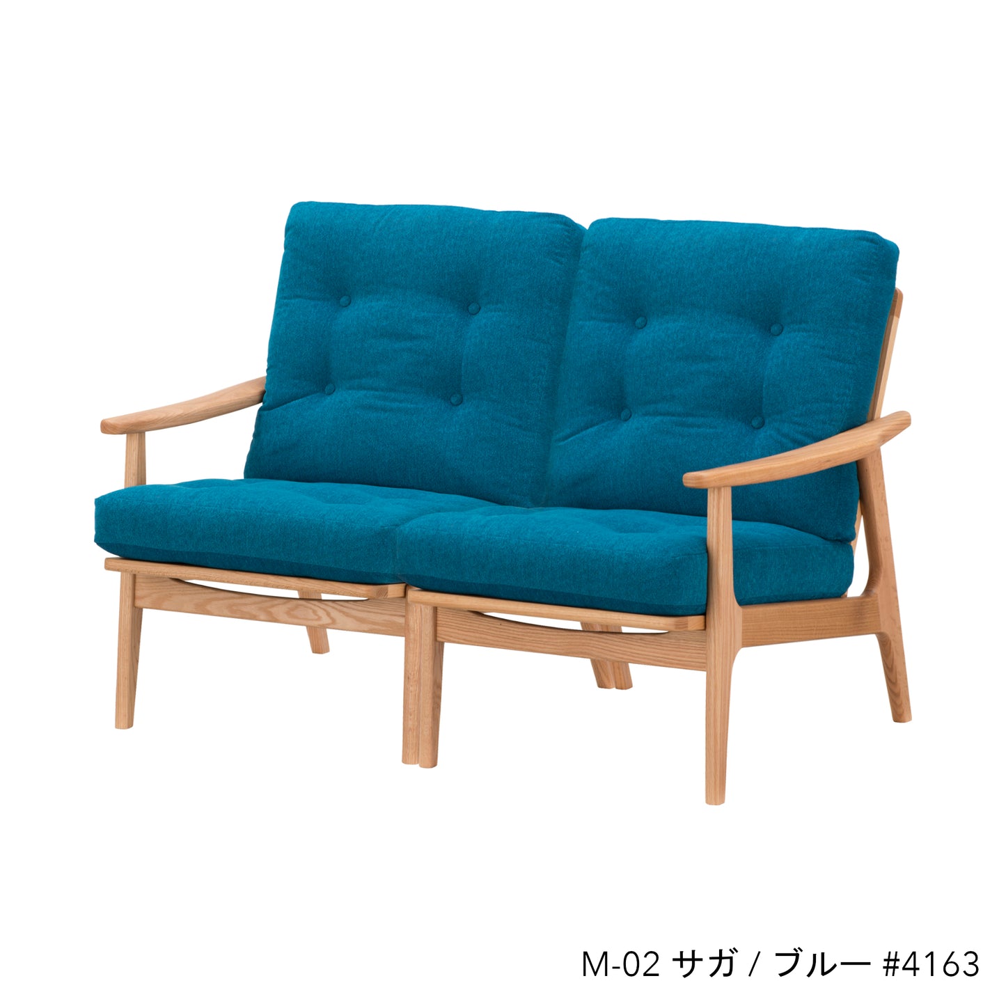 オークフレームチェア | ハイバック 2シーター