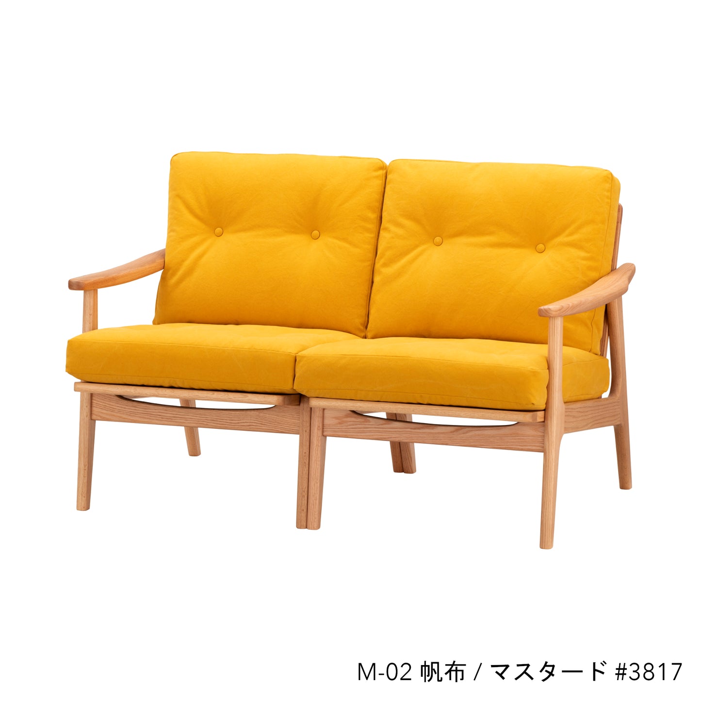 オークフレームチェア | 2シーター