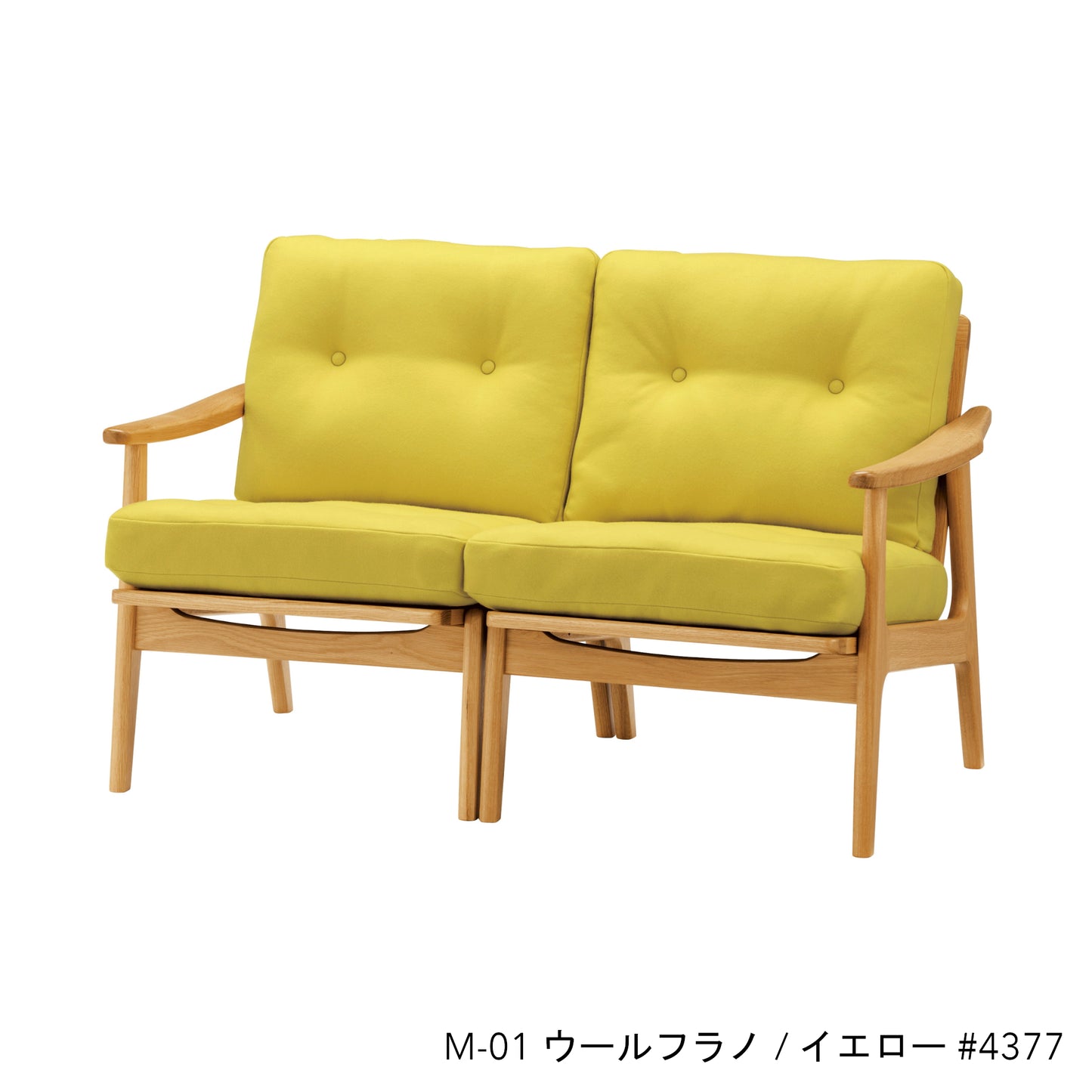オークフレームチェア | 2シーター