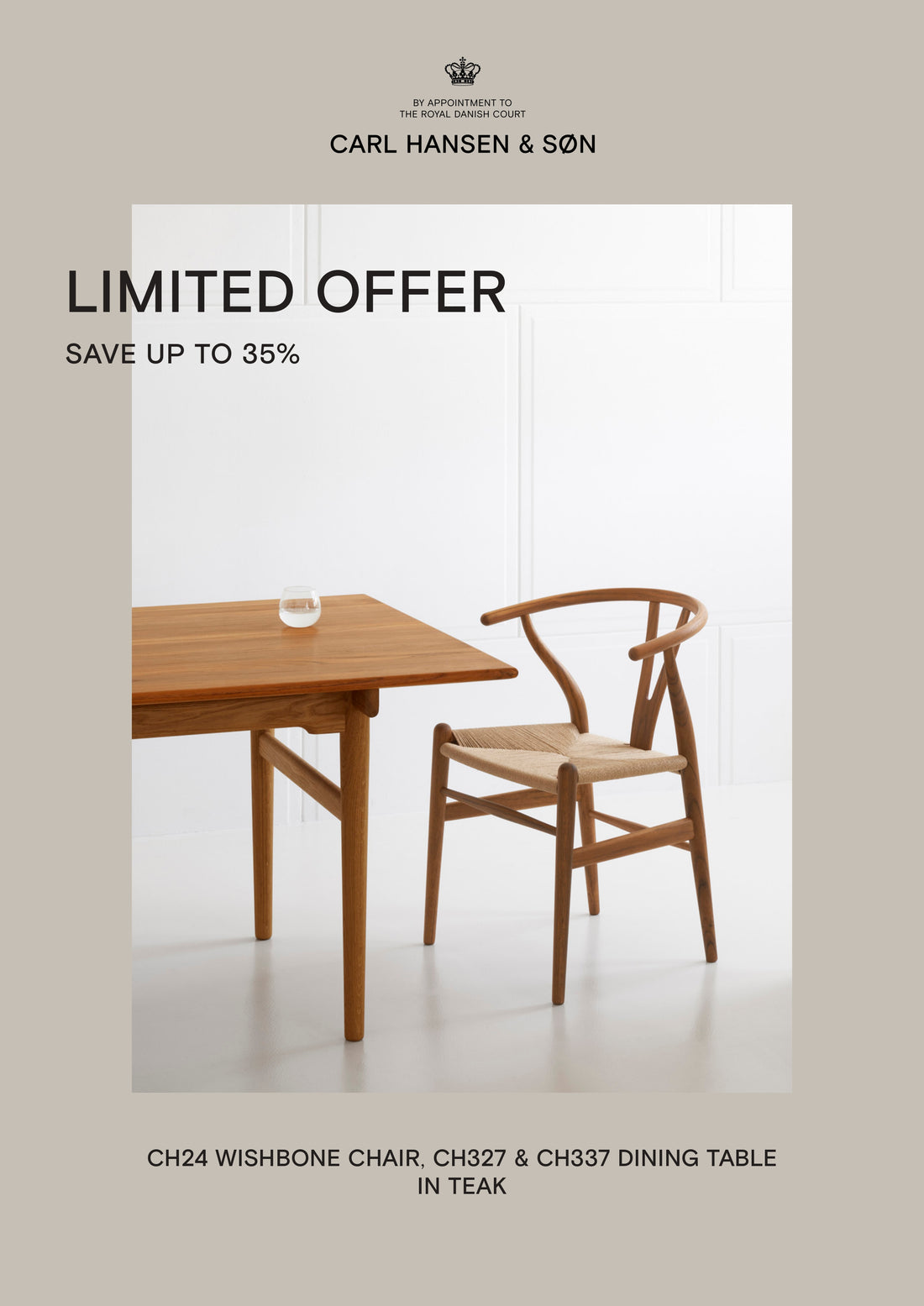 LIMITED OFFER -チーク材キャンペーン 最大35％OFF-