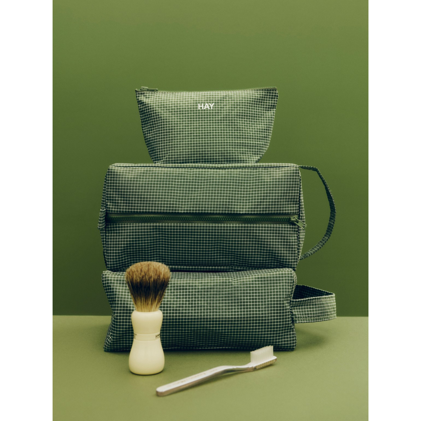 HAY GRID POUCH S | ヘイ グリッドポーチ　S
