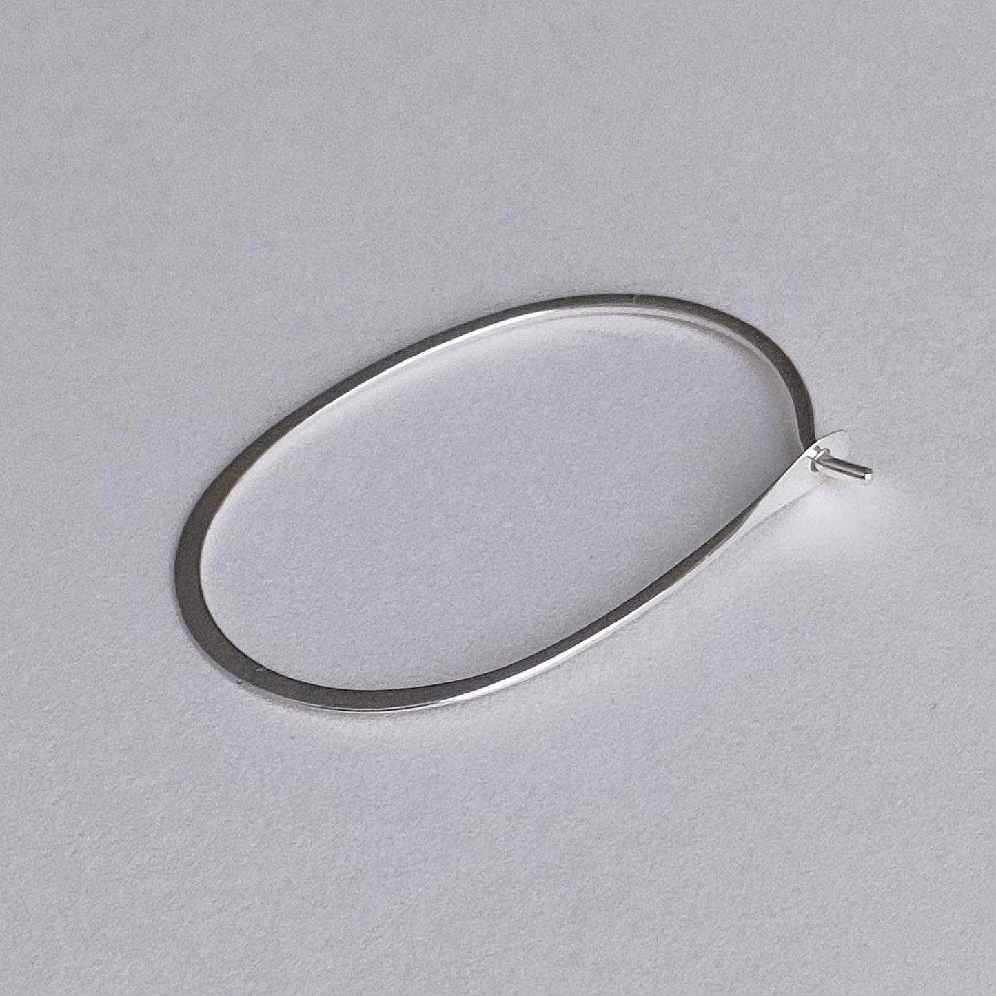 Melissa Joy Manning Sterling Silver Large Oval Hoops  | メリッサ・ジョイ・マニング スターリングシルバー ラージ オーバル フープ