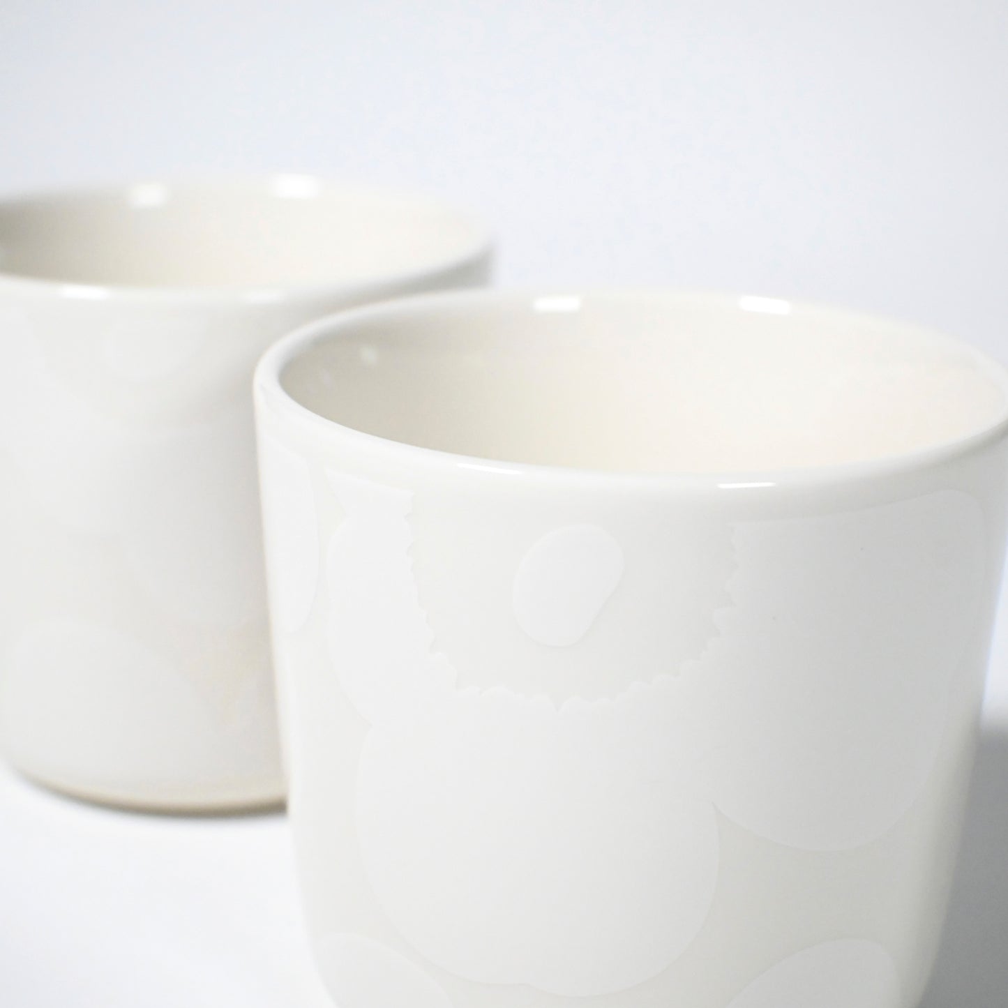 Unikko コーヒーカップセット | ホワイト×ナチュラルホワイト